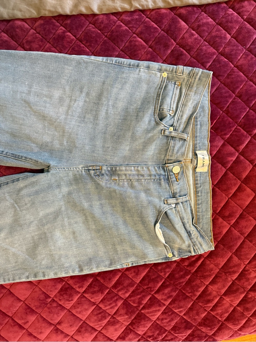 Frame Flare Released Hem Jeans - Picture 3 of 8